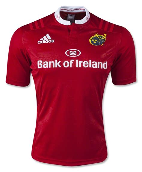 Munster Rugby Adidas 201516 Home And Alternate Shirt Rugby Shirt Watch