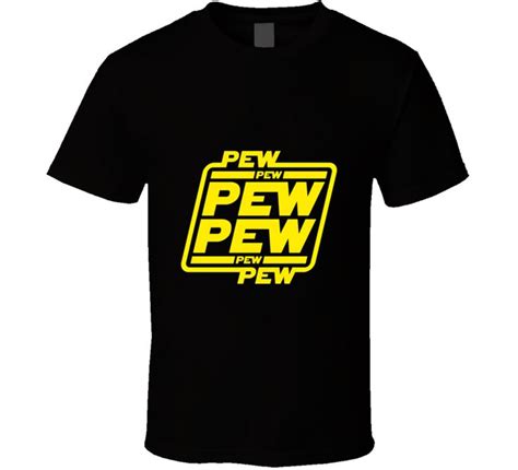 Star Wars Blaster Sound Pew Pew Pew Funny T Shirt Funny Tshirts T