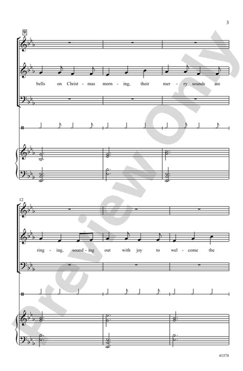 Hear The Bells Sab Choral Octavo Dave Perry Digital Sheet Music Download