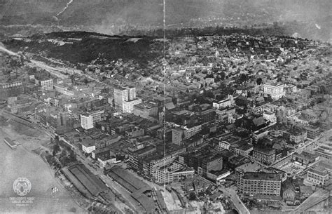 Aerial View Of Wheeling West Virginia Circa Late 1920s Flickr