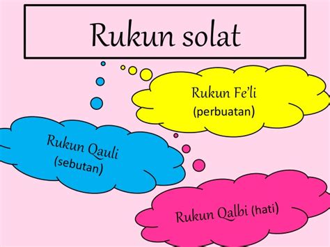 Rukun Solat Ada Berapa - malaysouma