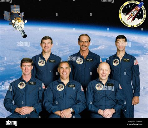 July 1991 These Are The Six Crew Members Assigned To Fly Onboard