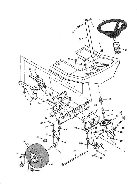 Craftsman ltx 1000 parts diagram