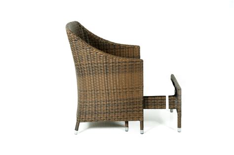 Set With Footstool Pesona Rattan