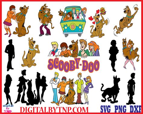 Scooby Doo Svg Shaggy Scooby Doo Clipart Cutfiles In SVG PNG EPs And