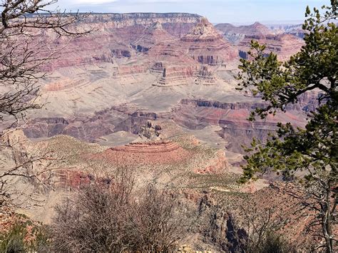 Grandview Point Scenic Overlook In Grand Canyon National Park