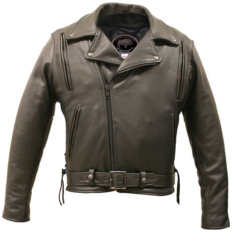 As riders, we associate leather jackets as part of our uniform, but. American Bison Vented Biker Jacket - Hillside USA Leather