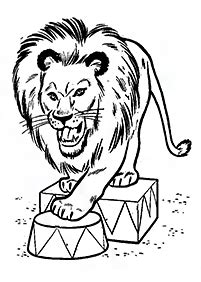 Lion - Printable Coloring Pages