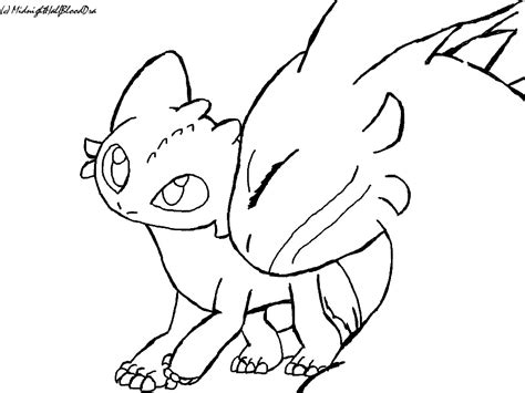 Cute elf coloring pages gallery. Night Fury Base 2 Mother and Cub by DragonDogFilmsG on ...