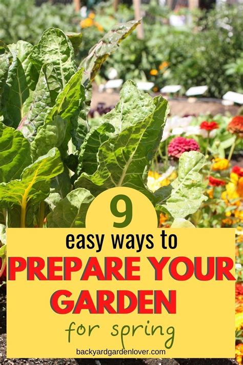 How To Get Your Garden Ready For Spring 9 Easy Ways Spring Garden