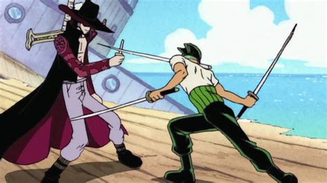In What Episode Does Zoro Fight Mihawk One Piece In