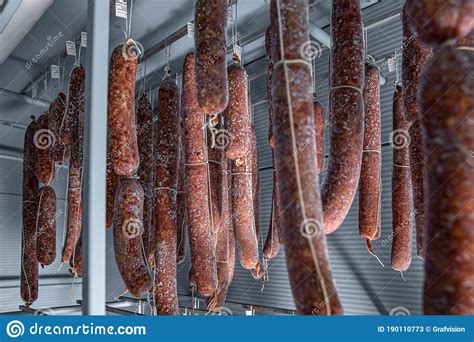 Mold Is Great For Traditional Salami Styles Stock Image Image Of