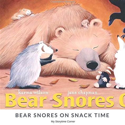 Bear Snores On Inspired Snack Time My Storytime Corner