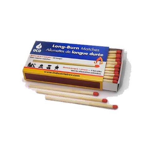 Uco Long Burn Matches 50ct Wind River Outdoor