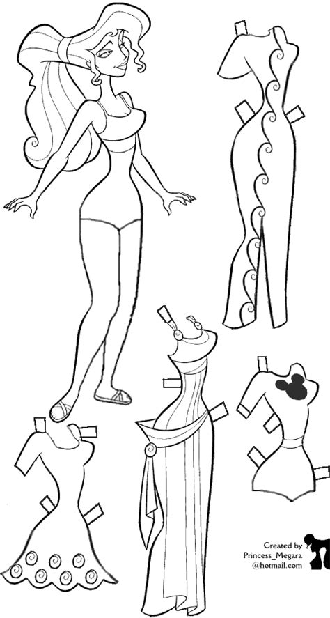 She is awfully cute in color, i gotta say. Paper Dolls