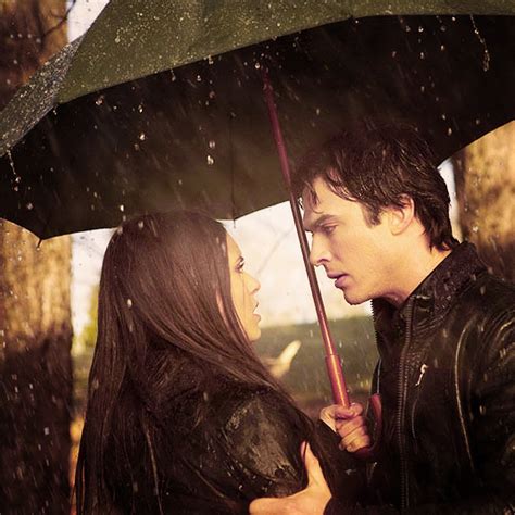 Cute Moment Damon And Elena Fan Art 30982287 Fanpop