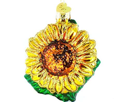 Sunflower Christmas Ornament Ideas 2018 Floral Sunflower Christmas