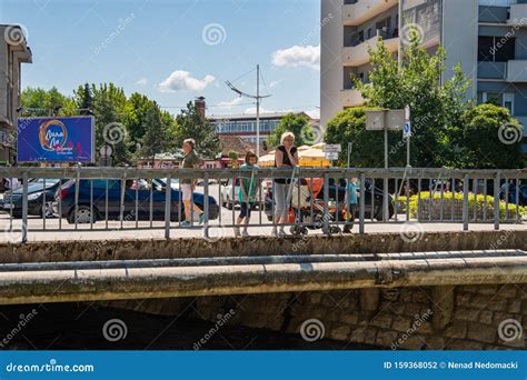 The Main City Center Of Loznica Editorial Photography Image Of