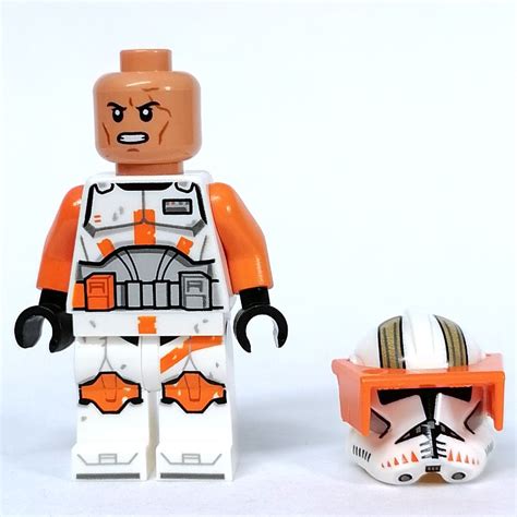 Lego Set Fig 012941 Commander Cody Orange Visor Rebrickable Build