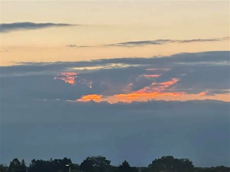 Friday Morning Sunrise Pushes Through Los Alamos Reporter