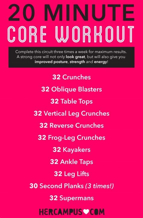 11 Ab Exercises To Get You Bikini Ready 20 Minute Ab Workout Abs