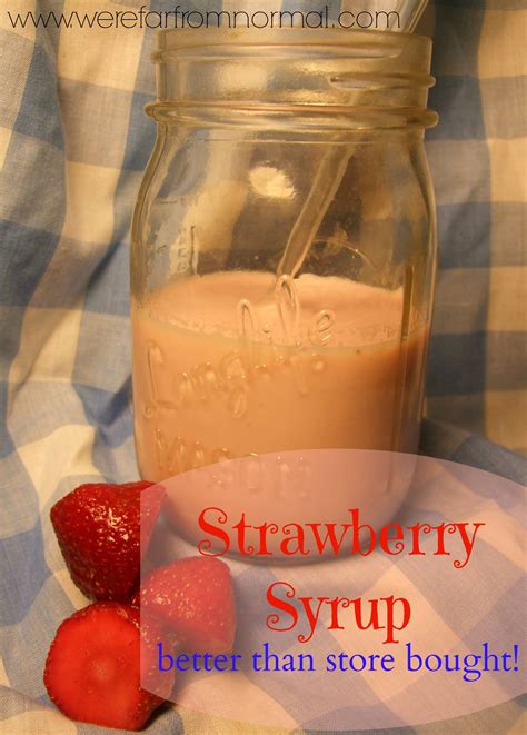 Maybe you would like to learn more about one of these? Homemade Strawberry Milk Syrup | Recipe | Strawberry syrup ...
