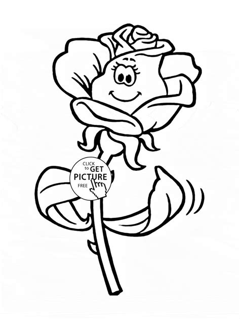 The best free, printable flower coloring pages! 29 best images about Flowers coloring pages on Pinterest ...