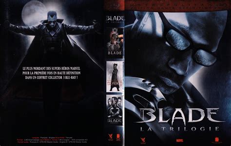 Jaquette Dvd De Blade La Trilogie Coffret Blu Ray Cinéma Passion