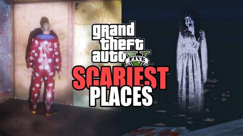 Gta 5 Scariest Easter Eggs Top 5 Scary Places Mysteries Of Gta V 👻