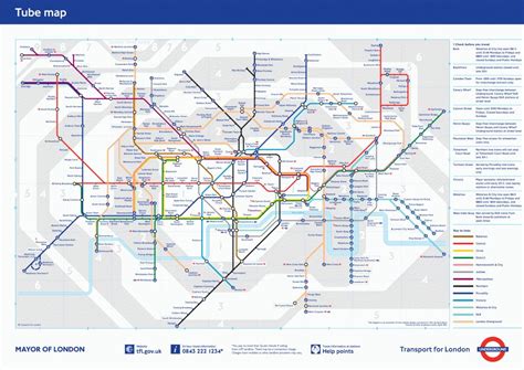 Underground London Metro Map England Pertaining To Printable London
