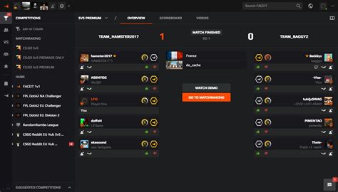 Faceit Client