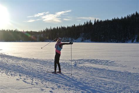 Skiing The Nordmarka Cross Country Skier