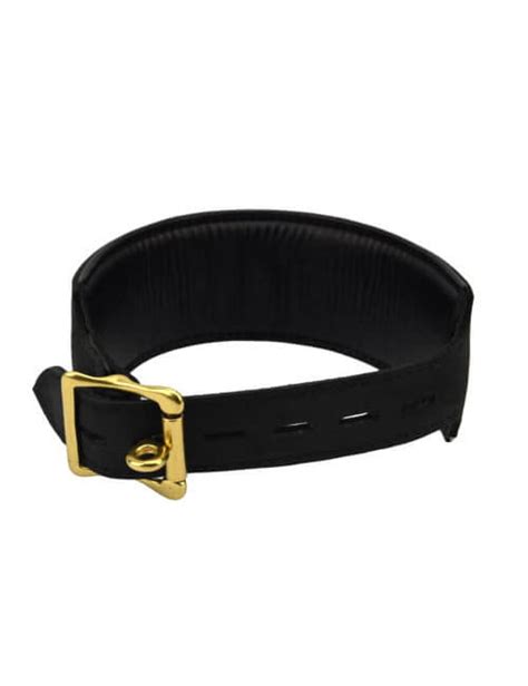 Bound Noir Nubuck Leather Collar With O Ring • Lust Brighton Adult