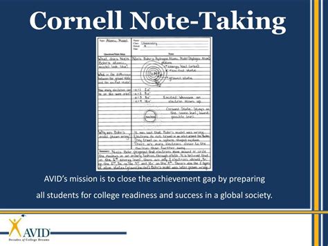 Ppt Cornell Note Taking Powerpoint Presentation Free Download Id