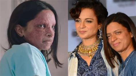Kangana Ranaut Applauds Deepika Padukones Chhapaak Trailer Says It