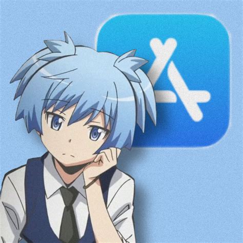 Don't delete your old icons if you do the new icon won't work. #freetoedit #animeicon #appicon #anime #icon #nagisa # ...
