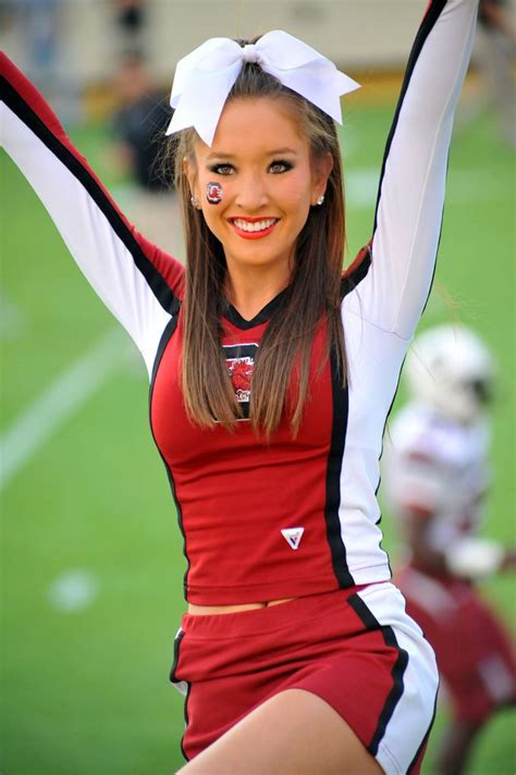 College Cheerleader Heaven Very Cute South Carolina Cheerleader