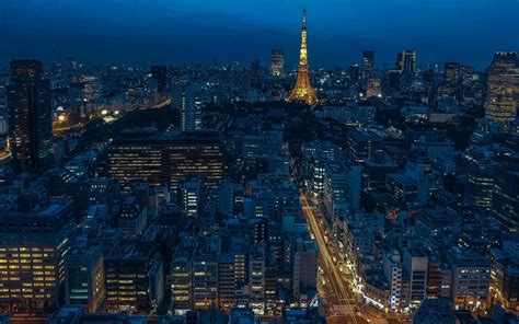 Tokyo At Night Wallpaper 74 Images
