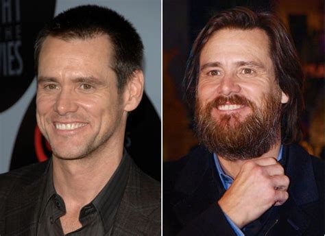 Jim Carrey Beard Facial Hair Celebrities
