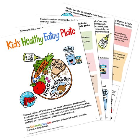 How to build a healthy plate. Kid's Healthy Eating Plate | The Nutrition Source ...