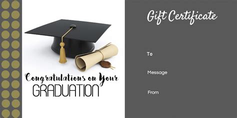 Graduation T Certificate Template Free And Customizable