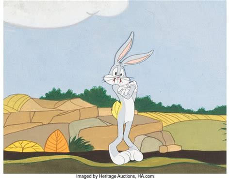 Rabbit Rampage Bugs Bunny Production Cel Warner Brothers 1955 By