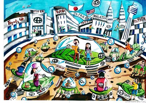 Do you want to get your car drawing done? Winners of the 2016 Toyota Dream Car Art contest (National ...