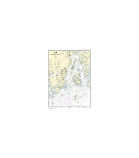 OceanGrafix NOAA Nautical Charts 13302 Penobscot Bay And Approaches