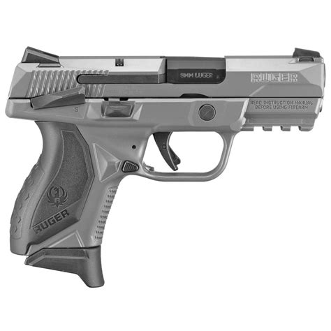Ruger American Compact 9mm Gray Manual Safety · DK Firearms