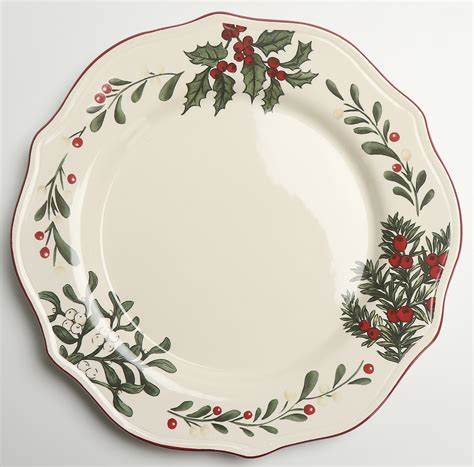 3 New Better Homes And Gardens Winter Heritage Salad Plates Christmas
