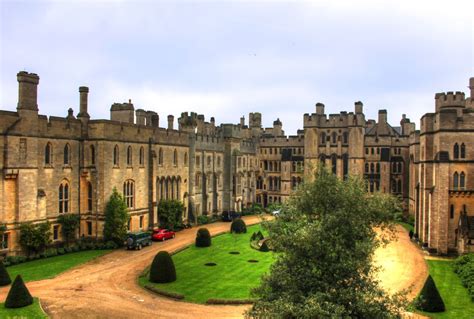 Arundel Castle Courtyard England