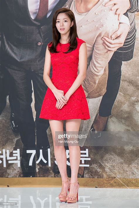 South Korean Actress Chae Su Bin Attends The Press Conference For Kbs