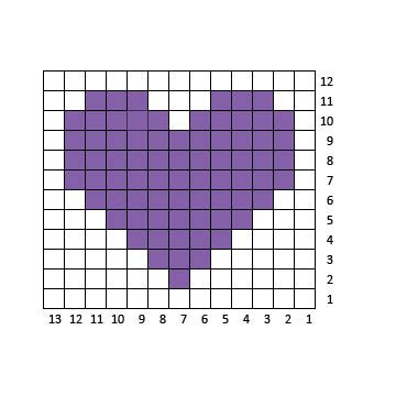 Easy Pixel Art Pixel Art Grid Graph Crochet Pixel Crochet Diy Sexiz Pix