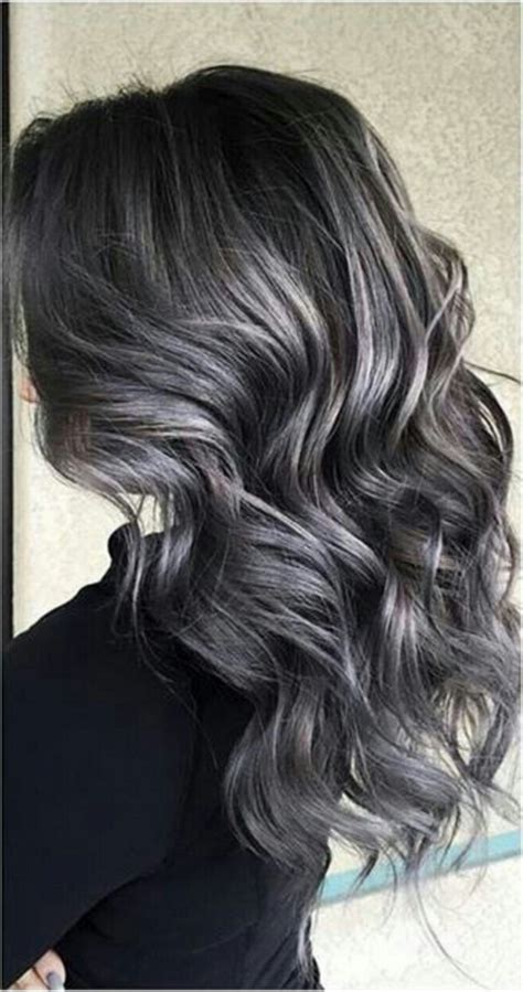 Hair color is the pigmentation of hair follicles due to two types of melanin: 40 Absolutely Stunning Silver Gray Hair Color Ideas - Hair ...